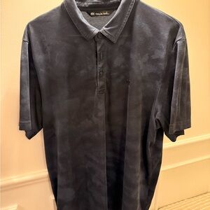 Travis Mathew Charcoal Polo Shirt